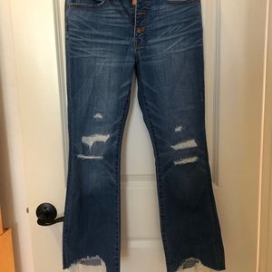 madewell cali demi boot jeans